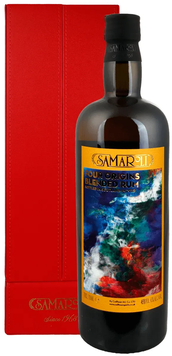 Samaroli 4 Origins Umkarton mit Flasche
