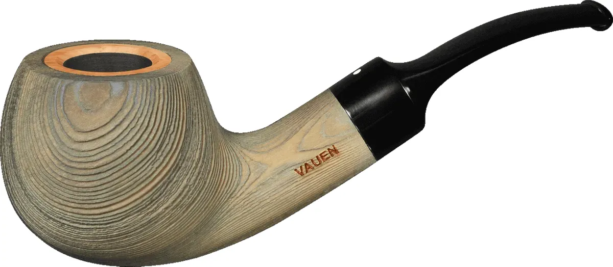 Vauen Pfeife Patina PT 337 grün seitlich