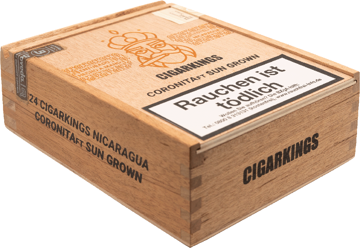 CigarKings Coronita - Kiste seitlich geschlossen