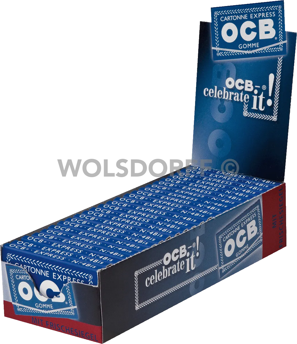 OCB Blau Verkaufseinheit