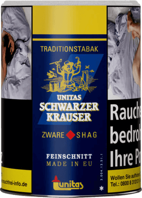 Unitas Schwarzer Krauser Dose 125 g
