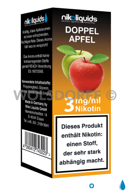 Nikoliquids Doppel Apfel