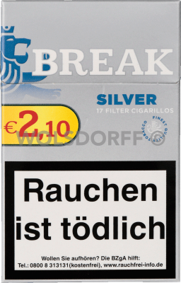 Break Silver Filtercigarillo Eco 17er