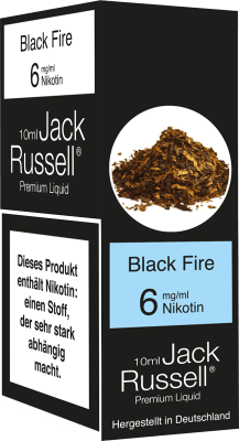 Jack Russell Liquid Black Fire