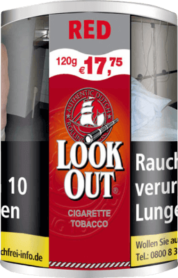 Look Out Red Cigarette Tobacco Dose 120 g