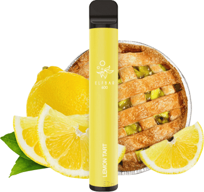 Elf Bar 600 Lemon Tart ohne Nikotin E-Shisha