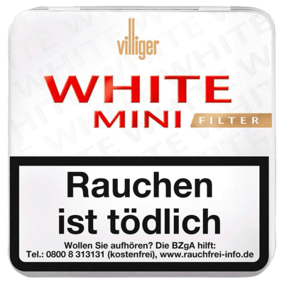 Villiger White Mini Filter Smooth Sumatra