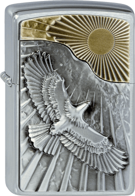 Zippo 2003192 #200 Eagle Sun Fly Emblem
