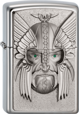 Zippo 2003534 #250 Green Eyed Viking Emblem