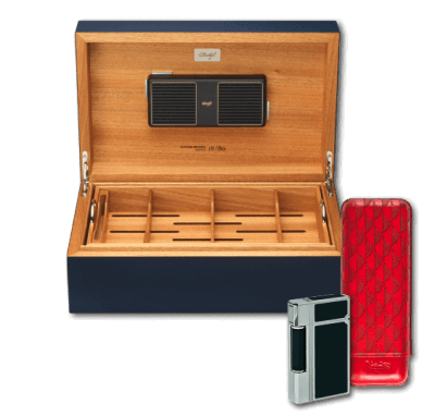 Davidoff Humidor Ambassador Leather Set 3-teilig