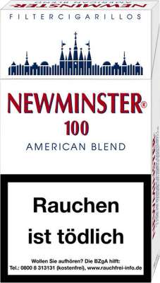 Newminster 100 Filter Cigarillos (10 x 17)