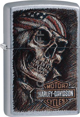 Zippo 60003488 #207 Harley-Davidson® Skull