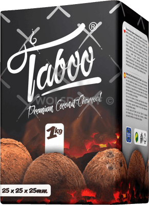 Taboo Premium Coconut Wasserpfeifen Kohle