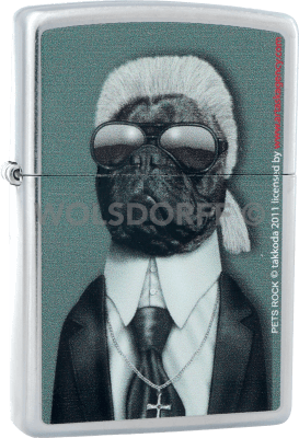Zippo 810676 Pets Rock Dog Karl Lagerfeld