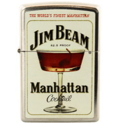 Zippo 2004228 Jim Beam® Manhattan Cocktail