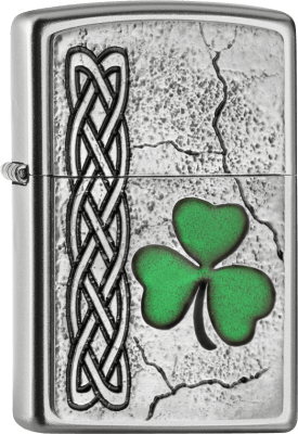 Zippo 2005097 205 Irish Shamrock Emblem