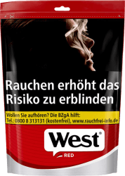 West Red Volume Tobacco Beutel 95 g