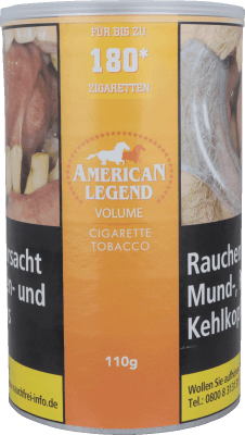 American Legend Volumentabak 110 g