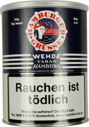 Wehde Hamburger Grüsse Pfeifentabak Wehde Hamburger Grüsse Pfeifentabak