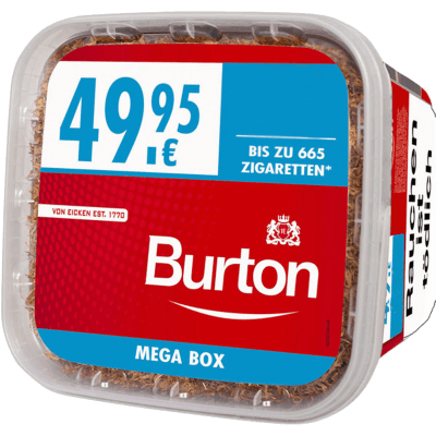 Burton Volumentabak Red 4XL Mega Box 290 g