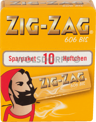 ZIG ZAG Gelb Sparpaket 10 Blatt