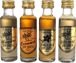 Taste Deluxe Golden Rum Liqueur Set