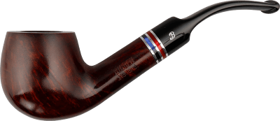 Big Ben Pfeife Holland brown allu - red / blue