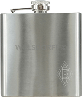 Taschenflasche Borussia Mönchengladbach Logo graviert