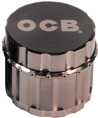 OCB Grinder Metall mit Magnet 4-teilig