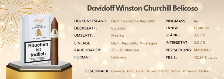 Davidoff Winston Churchill Belicoso