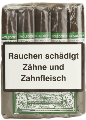 WOLSDORFF Reserva Nicaragua Maduro Bundle Robusto 5x52