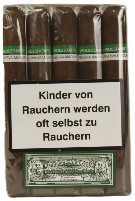 WOLSDORFF Reserva Nicaragua Maduro Bundle Toro 6x54