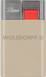 Zino Jetflame Feuerzeug ZM beige/rot Zino Jetflame Feuerzeug ZM beige/rot