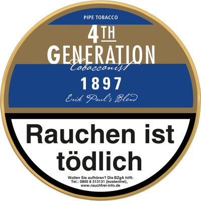 Erik Stokkebye 4th Generation 1897 Erik Paul’s Blend