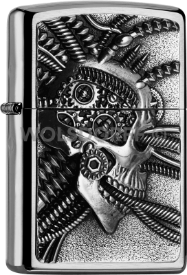 Zippo 2005057 200 Cyberpunk Skull