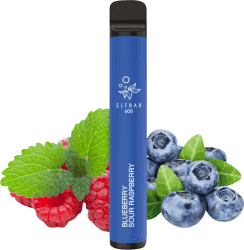 Elfbar 600 Blueberry Sour Raspberry ohne Nikotin E-Shisha