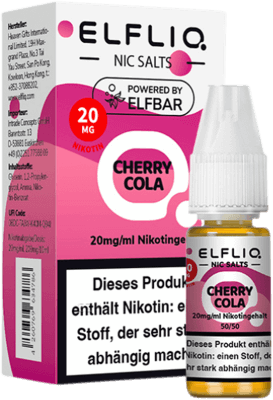 Elfbar Elfliq Cherry Cola Liquid