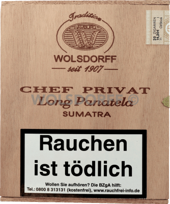 Chef Privat Long Panatela Sumatra 20er
