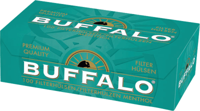 Buffalo Menthol Hülsen 5 x 100er