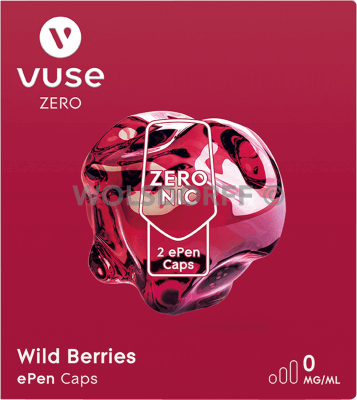 Vuse ePen Caps Nic Salts/Zero Nic Salts Wild Berries