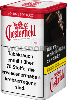 Chesterfield Red Volume Tobacco XL Dose 115 g