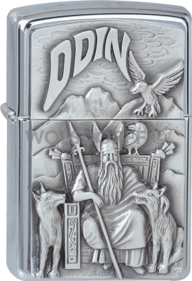 Zippo 1300097 #200 Viking Odin Emblem