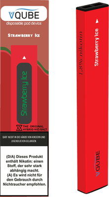 VQube E-Shisha 2 Go "Strawberry Ice"