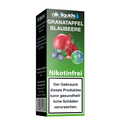 Nikoliquids Granatapfel Blaubeere