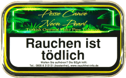 Gladora Pesse Canoe Neon Pearl Flake Pipe Tobacco