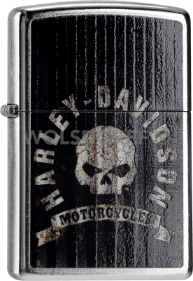 Zippo 60000088 #207 Harley-Davidson® Metal Skull