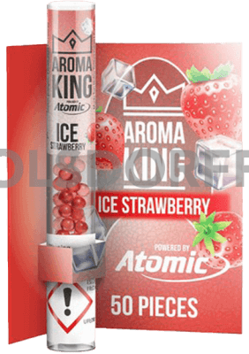 Aroma King Pen Applikator Aromakugeln Ice Strawberry