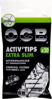 OCB Activ Tips Extra Slim 6mm 50er