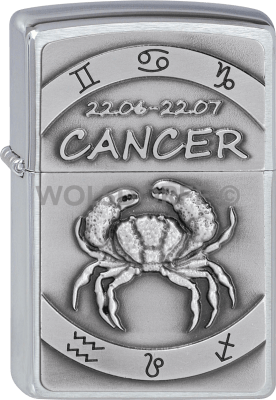 Zippo 2002075 #200 Cancer Emblem