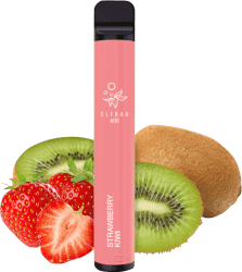 Elfbar 600 Strawberry Kiwi ohne Nikotin E-Shisha